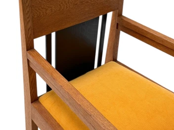 Two Art Deco Modernist High Back Armchairs by Cor Alons, 1927